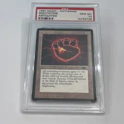 1994 Magic the Gathering Antiquities Mightstone Gem Mint PSA 10 MTG Card - Image 1