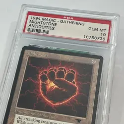 1994 Magic the Gathering Antiquities Mightstone Gem Mint PSA 10 MTG Card - Image 2
