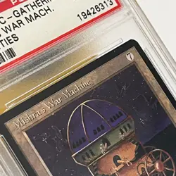 1994 Magic the Gathering Antiquities Mishra's War Machine Gem PSA 10 MTG Card - Image 3