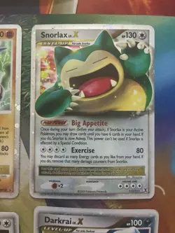 Vintage Pokemon Card Lot Holo Snorlax Darkrai Lucario - Image 2