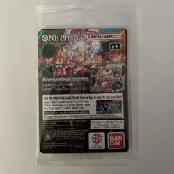 One Piece Monkey.D.Luffy US College Basketball Promo Card Rutgers SGA - IN HAND - Image 2