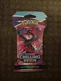 Pokemon TCG: Sword & Shield - Chilling Reign Sleeved Booster Pack (10 Cards) - Image 1