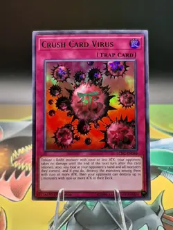 Yu-Gi-Oh! Crush Card Virus LCKC-EN046 Ultra Rare 1st Ed NM - Image 3