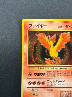 [NM] Moltres Pokemon Card Japanese No.146 Holo Fossil Set 1996 Vintage 16J1 - Image 4