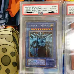 PSA 10 YuGiOh Ra G4-03 Slifer G4-01 Obelisk G4-02 GB Promo Card Japan Secret - Image 2