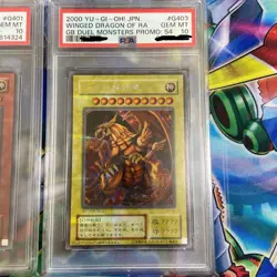 PSA 10 YuGiOh Ra G4-03 Slifer G4-01 Obelisk G4-02 GB Promo Card Japan Secret - Image 4