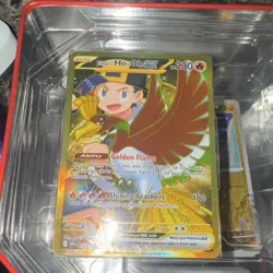 Pokemon Ethan's Ho-Oh EX Holo Fire Card 239/147 Basic English TCG - Image 1