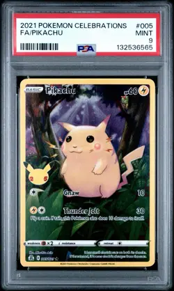 Pikachu 005/025 PSA 9 Mint Holo Celebrations Pokemon Card 🔥🔥 - Image 1