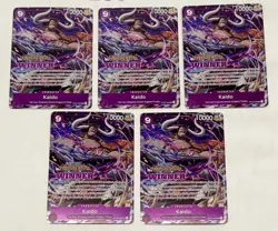 2023 One Piece Kaido Winner (5x) Cards Vol. 5 Treasure Cruise Foil ST04-003 - Image 1