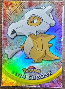 2000 Pokemon TV Animation Edition - Holo Foil card 104 Cubone - Image 1