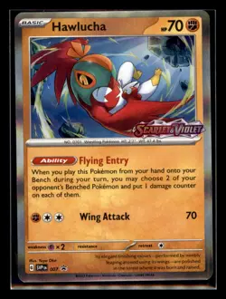 SV: Scarlet & Violet Promo Cards #007 Hawlucha - Image 1