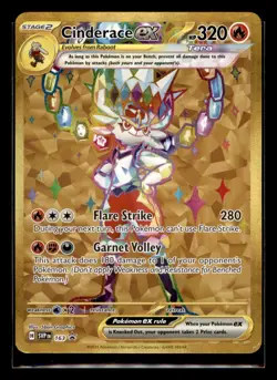 SV: Scarlet & Violet Promo Cards #163 Cinderace ex - Image 1