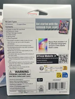 2x Lot of ST08 Flash of Radiance Starter Decks Gundam Card Game Sealed New - Image 5