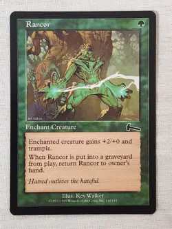 NM Rancor Urza's Legacy Mtg Magic the Gathering - Image 1
