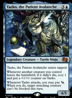 Foundations Jumpstart #39 Taeko, the Patient Avalanche (Anime) - Image 1