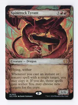 Spinerock Tyrant (Showcase Foil) 0322 (M) MTG Lorwyn Eclipsed (ECL) - Image 1
