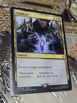 Magic the Gathering Vindicate R Commander: FINAL FANTASY 330 NM - Image 1