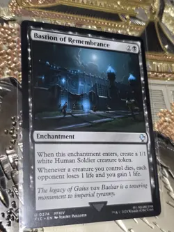 Magic the Gathering Bastion of Remembrance U Commander: FINAL FANTASY 274 NM - Image 1