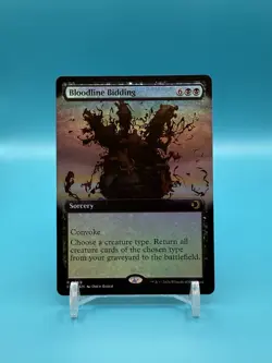 Bloodline Bidding (Extended Art) | Lorwyn Eclipsed - Foil - Image 1