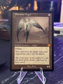 MTG Magic the Gathering Platinum Angel - Image 1