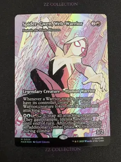 2025 Magic The Gathering Spider-Gwen Marvel Universe Eternal-Legal Foil Eng -CZF - Image 1