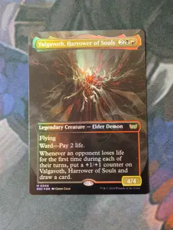 Valgavoth, Harrower of Souls - Borderless Foil | Duskmourn | NM | MTG - Image 1