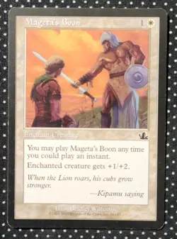 Magic: The Gathering - Mageta's Boon - Prophecy - 14/143 - Image 1
