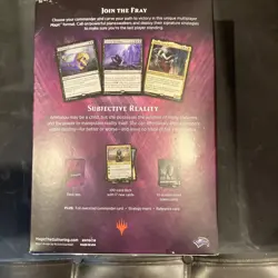 MTG Magic the Gathering Commander 2018 Deck - Subjective Reality - Sealed 630509632244 - Image 3