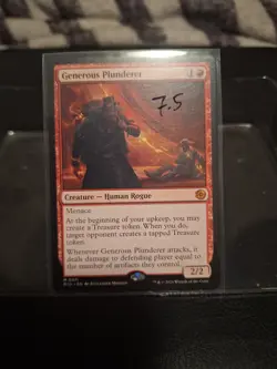 Generous Plunderer Outlaws of Thunder Junction: the Big Score Regular - Image 1