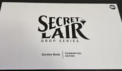 MTG Secret Lair Garden Buds Foil Edition SEALED - Image 1