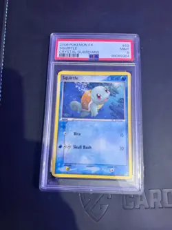 Pokemon Slab - Squirtle 63/100 Crystal Guardians Regular - Image 1