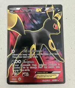 Pokemon Umbreon EX 119/124 Fates Collide Ultra Rare Full Art Holo Card 119/124 - Image 1