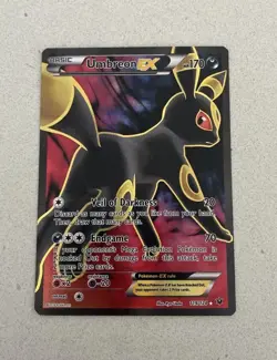 Pokemon Umbreon EX 119/124 Fates Collide Ultra Rare Full Art Holo Card 119/124 - Image 2