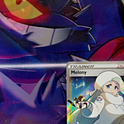 Melony - 195/198 - Pokemon Chilling Reign Sword & Shield Full Art Rare Card NM - Image 3