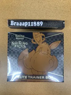 Pokemon TCG Shining Fates Elite Trainer Box (ETB) New Sealed Ships ASAP - Image 1