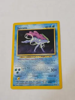 Suicune 27/64 Neo Revelation Non Holo Rare 2000 Vintage Pokemon TCG - Image 1