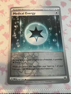 Pokemon Paradox Rift 182/182 Medical Energy Reverse Holo - Image 1