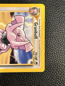 Pokemon TCG Granbull 37/111 1st Edition Neo Genesis Regular Uncommon Mint - Image 2