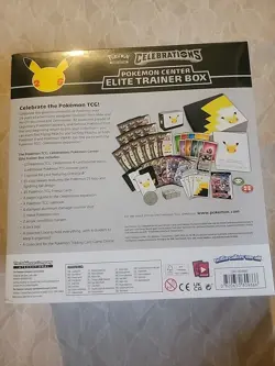 Pokemon TCG: Celebrations Pokemon Center Elite Trainer Box Case Fresh 820650809866 - Image 3