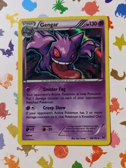 Pokemon TCG Gengar 60/162 English Holo Rare BREAKthrough XY 2015 - Image 1