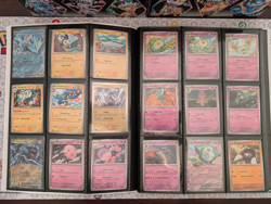 Pokemon SV Black Bolt C/UC/R/EX/Energy Complete Base Set plus Binder 001-086 - Image 4