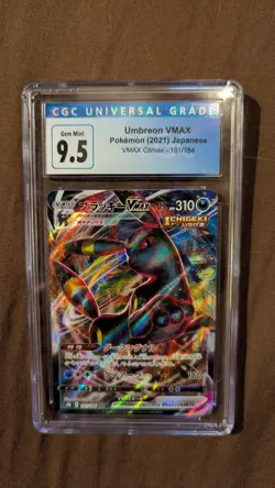 Umbreon VMAX 048/069 CGC 9.5 Gem Mint. Pokemon TCG Japanese Eevee Heroes - Image 1
