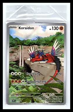 💥 SEALED Pokemon Koraidon SVP 014 Scarlet & Violet ETB Holo Black Star Promo - Image 1