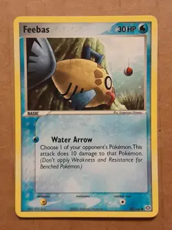 Pokemon Feebas 50/106 ex Emerald NM-MINT See Pictures - Image 1