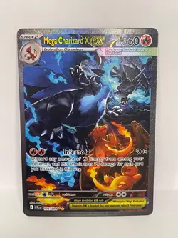 Mega Charizard X ex Special Illustration Rare 125 Pokemon TCG Phantasmal Flames - Image 1