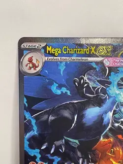 Mega Charizard X ex Special Illustration Rare 125 Pokemon TCG Phantasmal Flames - Image 2