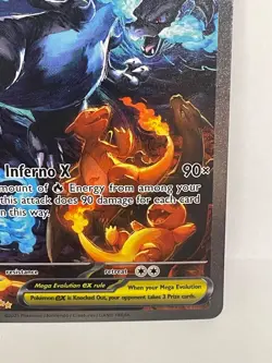 Mega Charizard X ex Special Illustration Rare 125 Pokemon TCG Phantasmal Flames - Image 4