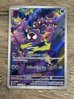 Pokemon TCG: Gastly 177/162 - SV05: Temporal Forces - Illustration Rare - Image 2
