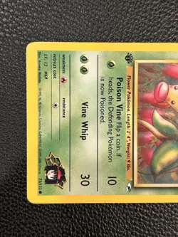 2000 Pokemon Gym Heroes Erika's Bellsprout 75/132 1st Edition WotC Vintage - Image 3