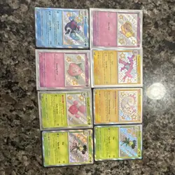 Pokemon Paldean Fates Baby Shiny Lot- 16 NM pack to sleeve - Image 1
